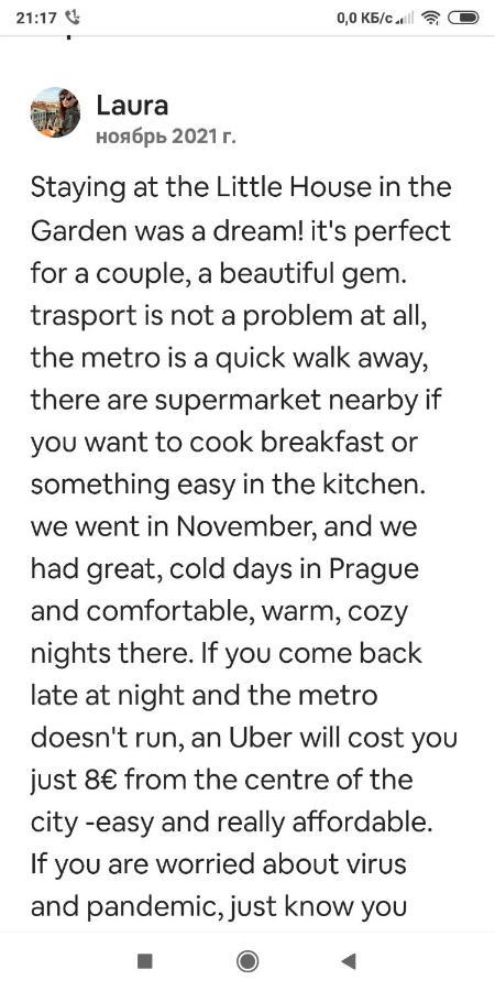 Winter Tiny House In Prague